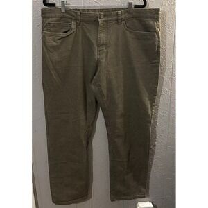 Men's English Laundry Green Denim Jeans Size 40x32 Casual Retro Preppy